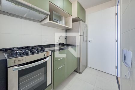 Cozinha de kitnet/studio para alugar com 1 quarto, 28m² em Vila Dom Pedro I, São Paulo