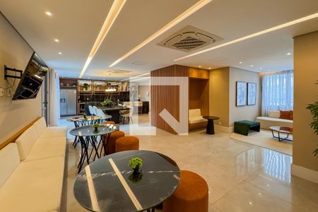 Área comum - Salão de festas de kitnet/studio para alugar com 1 quarto, 28m² em Vila Dom Pedro I, São Paulo