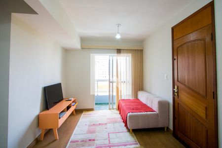 Sala de apartamento à venda com 2 quartos, 59m² em Vila Assunção, Santo André