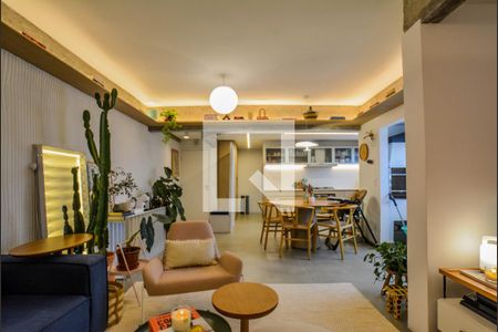 Sala de apartamento à venda com 3 quartos, 98m² em Campestre, Santo André