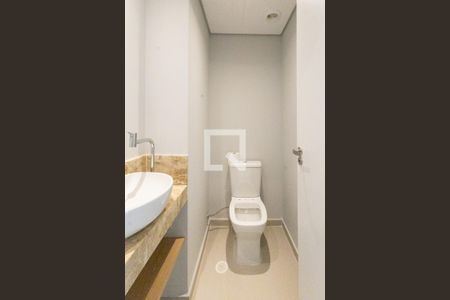 Banheiro Social de apartamento à venda com 1 quarto, 50m² em Jardim das Acacias, São Paulo