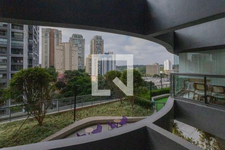 quarto 1 vista de apartamento à venda com 1 quarto, 50m² em Jardim das Acacias, São Paulo