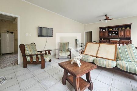 Sala de apartamento para alugar com 3 quartos, 118m² em Centro, Guarujá