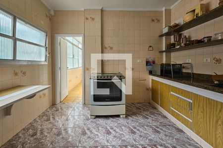 Cozinha de apartamento para alugar com 3 quartos, 118m² em Centro, Guarujá
