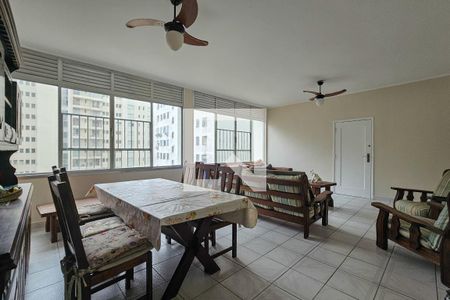 Sala de apartamento para alugar com 3 quartos, 118m² em Centro, Guarujá