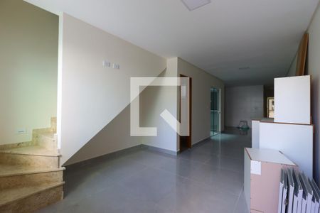 Sala de casa à venda com 3 quartos, 139m² em Vila Camilópolis, Santo André