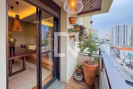 Varanda da Sala de apartamento à venda com 3 quartos, 120m² em Vila Mariana, São Paulo