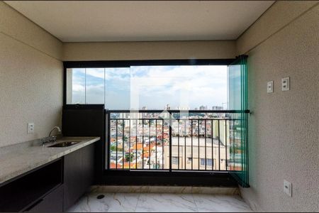 Sala - Varanda Gourmet de apartamento para alugar com 2 quartos, 61m² em Vila Primavera, São Paulo