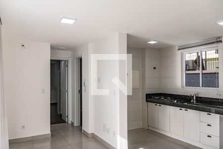 Sala de apartamento para alugar com 2 quartos, 62m² em Alto Caiçaras, Belo Horizonte