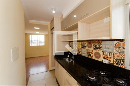 Cozinha de apartamento para alugar com 2 quartos, 39m² em Vila Nova Bonsucesso, Guarulhos