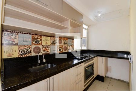 Cozinha de apartamento para alugar com 2 quartos, 39m² em Vila Nova Bonsucesso, Guarulhos