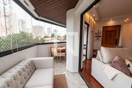 Varanda de apartamento à venda com 4 quartos, 146m² em Jardim da Gloria, São Paulo