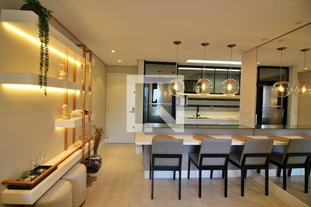 Sala de apartamento para alugar com 2 quartos, 52m² em Vila Caminho do Mar, São Bernardo do Campo