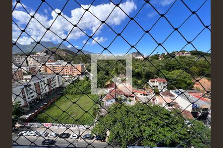 Vista da Sala de apartamento à venda com 1 quarto, 62m² em Pechincha, Rio de Janeiro