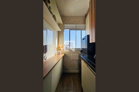 Cozinha e Área de Serviço de apartamento à venda com 2 quartos, 36m² em Vila Baby, São Paulo