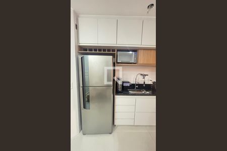Cozinha de apartamento à venda com 2 quartos, 57m² em Vila Valparaíso, Santo André