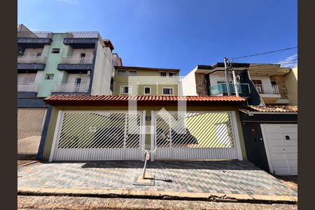 Fachada de apartamento à venda com 2 quartos, 64m² em Jardim Santo Antônio, Santo André