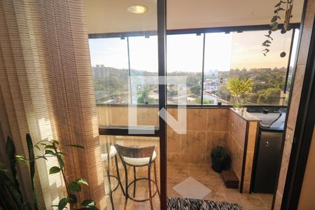 Vista da Sala de apartamento à venda com 3 quartos, 89m² em Nonoai, Porto Alegre