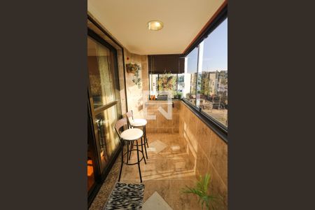 Varanda da Sala de apartamento à venda com 3 quartos, 89m² em Nonoai, Porto Alegre