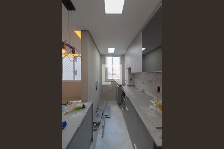 Cozinha e Área de Serviço de apartamento à venda com 2 quartos, 40m² em Jardim Jaú (zona Leste), São Paulo