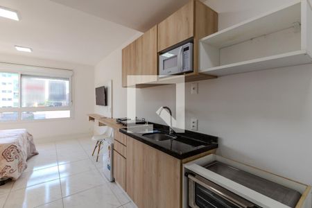 Cozinha de kitnet/studio à venda com 1 quarto, 35m² em Partenon, Porto Alegre