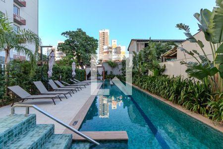 Área comum - Piscina de kitnet/studio à venda com 1 quarto, 35m² em Partenon, Porto Alegre