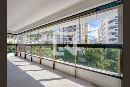 Varanda de apartamento à venda com 3 quartos, 167m² em Botafogo, Rio de Janeiro