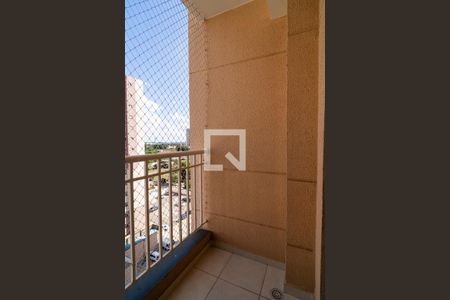 Varanda da Sala de apartamento para alugar com 2 quartos, 56m² em Jardim Sao Carlos, Sorocaba