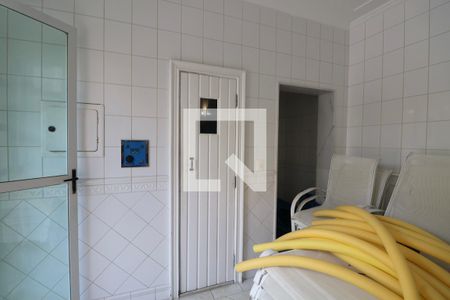 Área comum - Sauna de apartamento para alugar com 4 quartos, 183m² em Balneario Guarujá, Guarujá