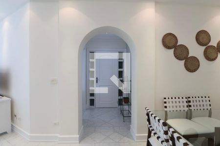 Sala de apartamento para alugar com 4 quartos, 183m² em Balneario Guarujá, Guarujá