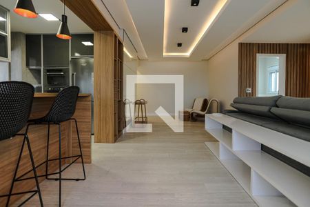 Sala de apartamento para alugar com 3 quartos, 134m² em Parque Monte Libano, Mogi das Cruzes