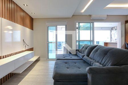 Sala de apartamento para alugar com 3 quartos, 134m² em Parque Monte Libano, Mogi das Cruzes