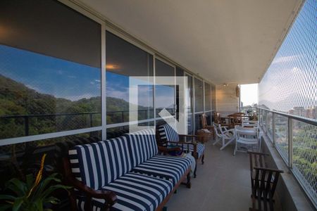 Varanda da Sala de apartamento à venda com 4 quartos, 231m² em Gávea, Rio de Janeiro