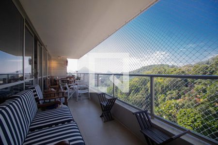 Varanda da Sala de apartamento à venda com 4 quartos, 231m² em Gávea, Rio de Janeiro