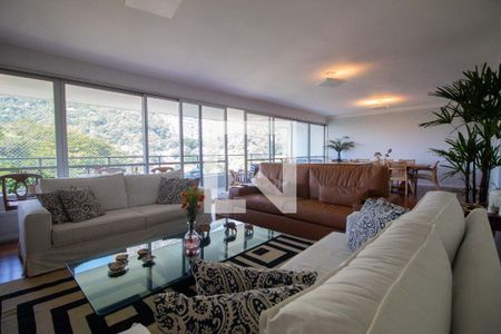 Sala de apartamento à venda com 4 quartos, 231m² em Gávea, Rio de Janeiro