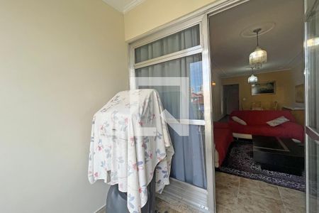 Varanda da Sala de apartamento para alugar com 3 quartos, 158m² em Vila Belmiro, Santos