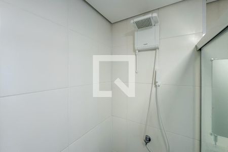 Banheiro de kitnet/studio para alugar com 1 quarto, 28m² em Vila Mariana, São Paulo