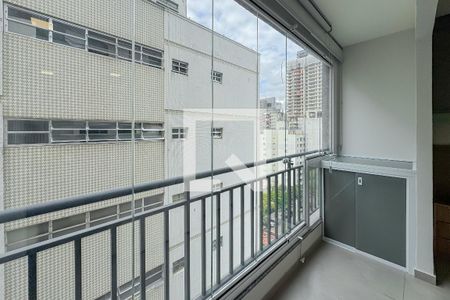 Varanda - Studio de kitnet/studio para alugar com 1 quarto, 28m² em Vila Mariana, São Paulo