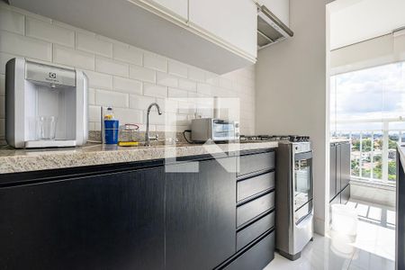 Sala/Cozinha de apartamento à venda com 1 quarto, 42m² em Alto de Pinheiros, São Paulo