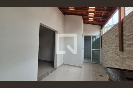 Varanda gourmet de apartamento à venda com 3 quartos, 60m² em Parque das Nações, Santo André