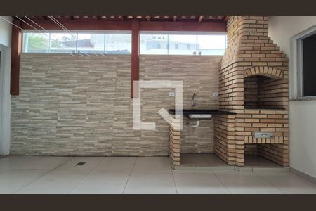 Varanda gourmet de apartamento à venda com 3 quartos, 60m² em Parque das Nações, Santo André