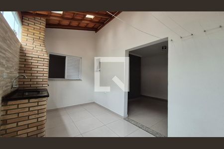 Varanda gourmet de apartamento à venda com 3 quartos, 60m² em Parque das Nações, Santo André