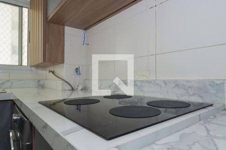 Cozinha de apartamento para alugar com 1 quarto, 58m² em Jardim Henriqueta, Taboão da Serra