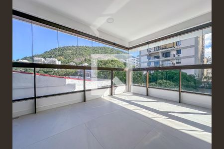 Varanda da Sala de apartamento à venda com 3 quartos, 167m² em Botafogo, Rio de Janeiro