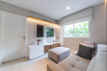 Sala de TV de apartamento à venda com 3 quartos, 178m² em Brooklin, São Paulo