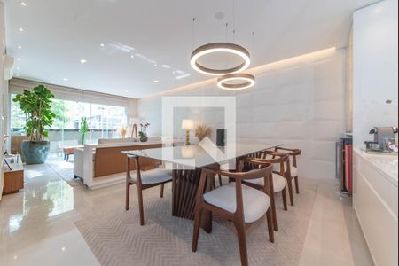 Sala de apartamento à venda com 3 quartos, 178m² em Brooklin, São Paulo