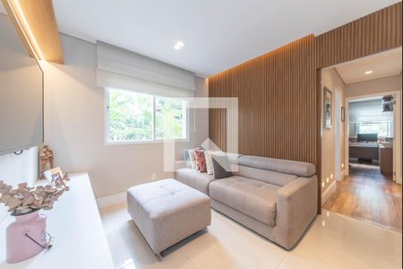 Sala de TV de apartamento à venda com 3 quartos, 178m² em Brooklin, São Paulo