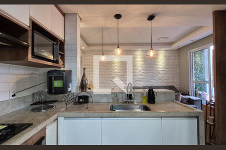 Cozinha de apartamento para alugar com 2 quartos, 48m² em Vila João Ramalho, Santo André