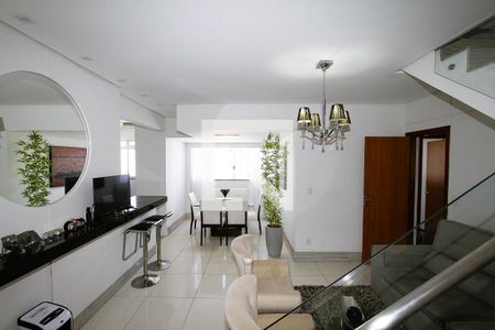 Sala de apartamento à venda com 3 quartos, 235m² em Buritis, Belo Horizonte
