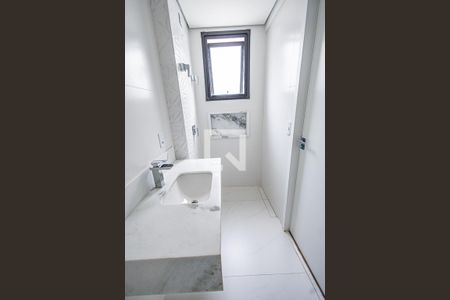 Banheiro da Suíte 1 de apartamento à venda com 4 quartos, 266m² em Liberdade, Belo Horizonte